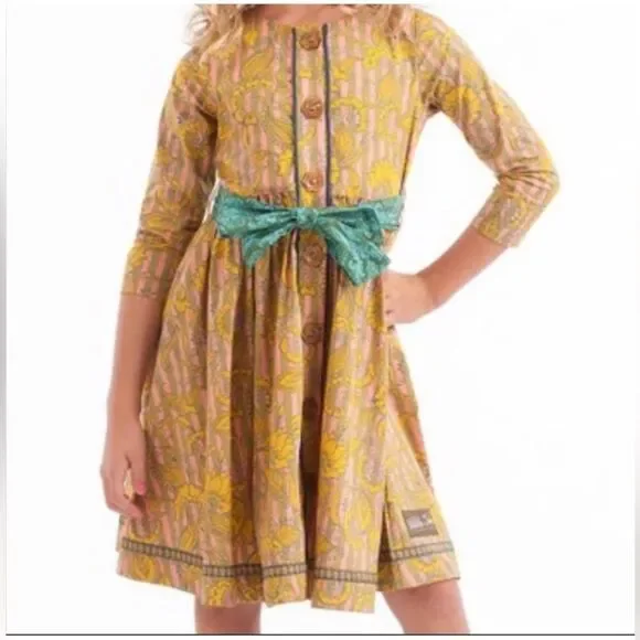 Matilda Jane | Dresses | Matilda Jane Paint By Numbers Rose Gold Jane Dress  Girls Size 6 | Poshmark